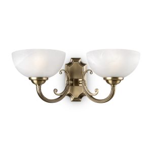 Серия Herbert выполнена в классическом стиле. Бронзовая арматура изделий прекрасно сочетается с плафонами из матового стекла. Светильники Herbert станут прекрасным дополнением как жилых