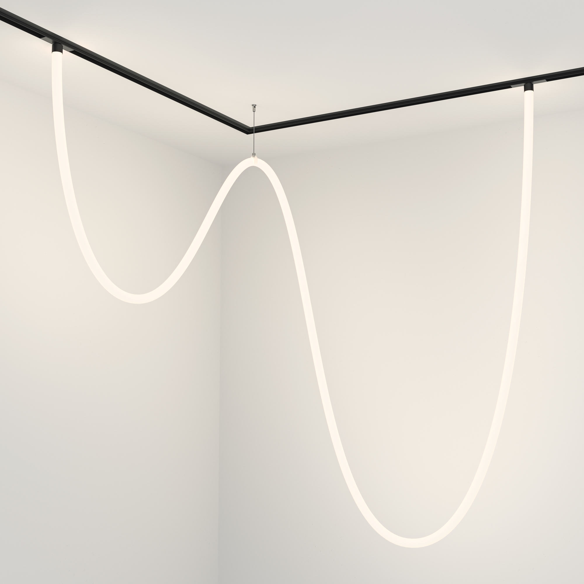 Трековый подвесной светильник Tau Exility 4000K 100Вт 360° Трековый подвесной светильник Technical TR101-2-100W4K-B — изображение 3