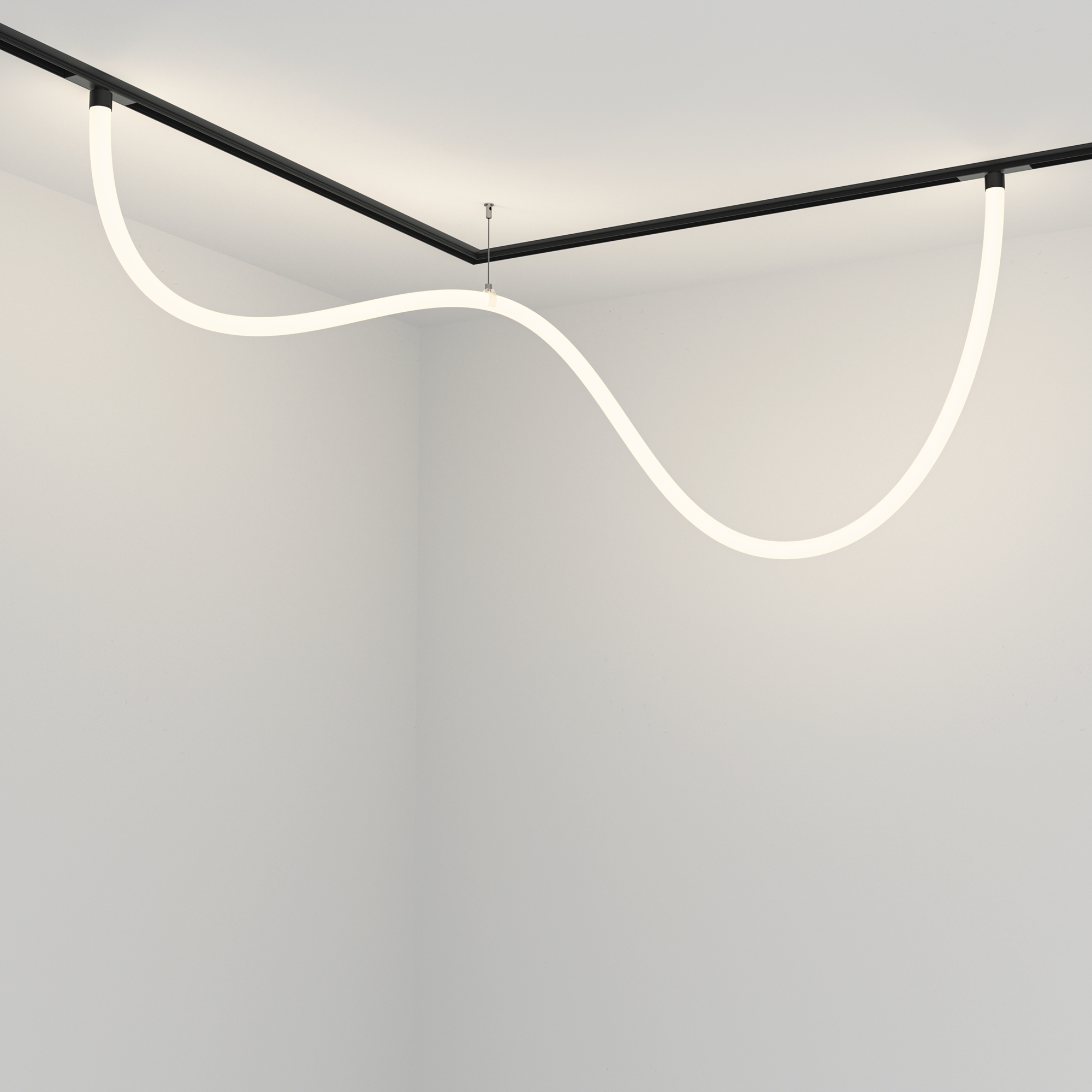 Трековый подвесной светильник Tau Exility 4000K 50Вт 360° Трековый подвесной светильник Technical TR101-2-50W4K-B — изображение 3