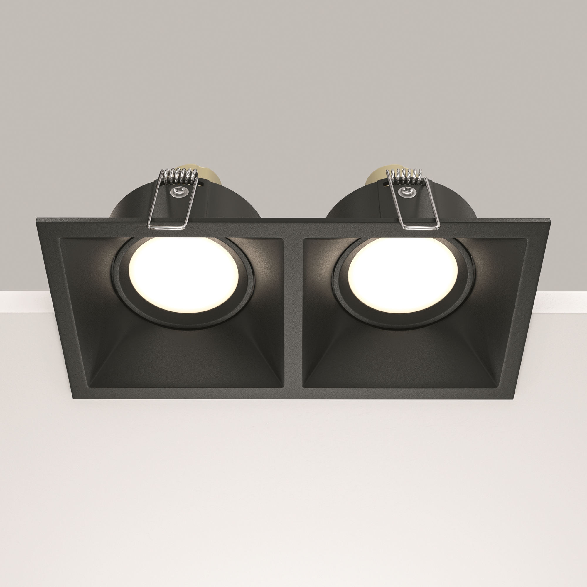 Встраиваемый светильник Dot GU10 2x10Вт Встраиваемый светильник Technical DL029-2-02B — изображение 4