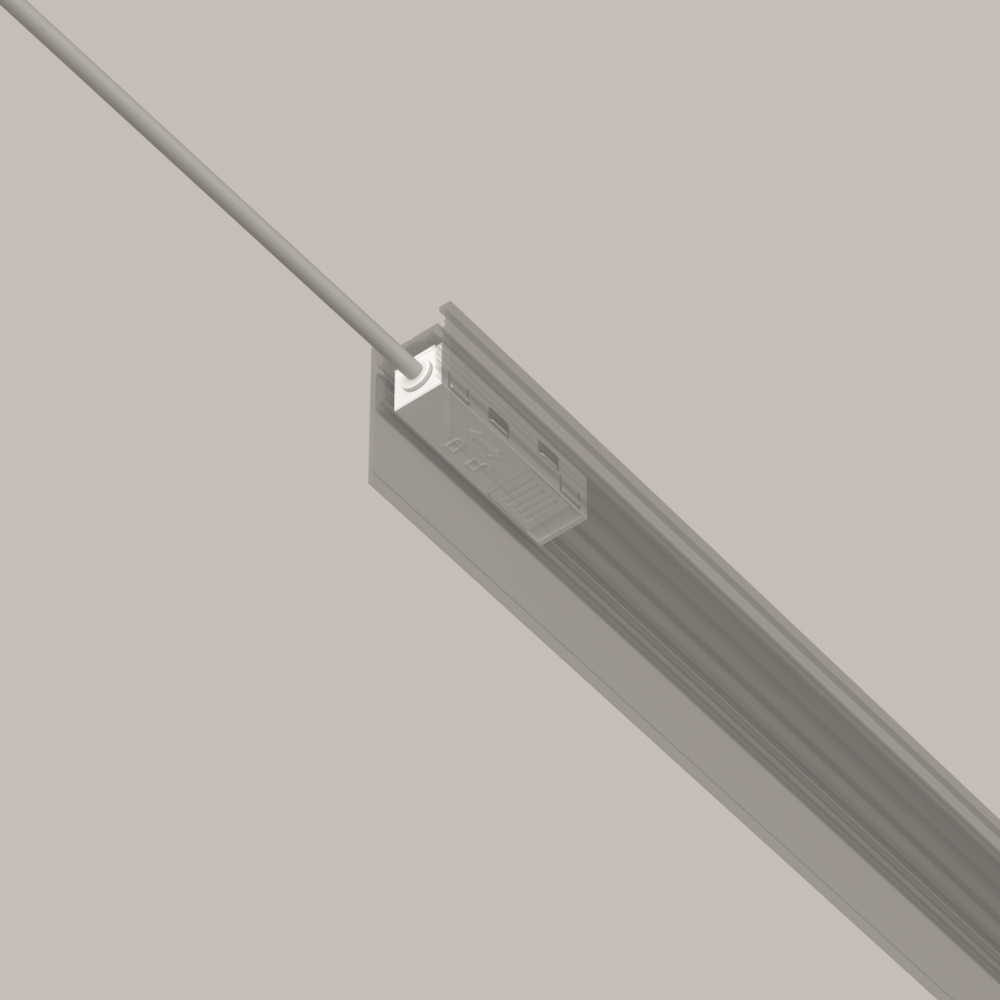 Ввод питания Exility белый Комплектующие для систем освещения с токоведущими элементами Technical TRA034B-42W-1 — изображение 3