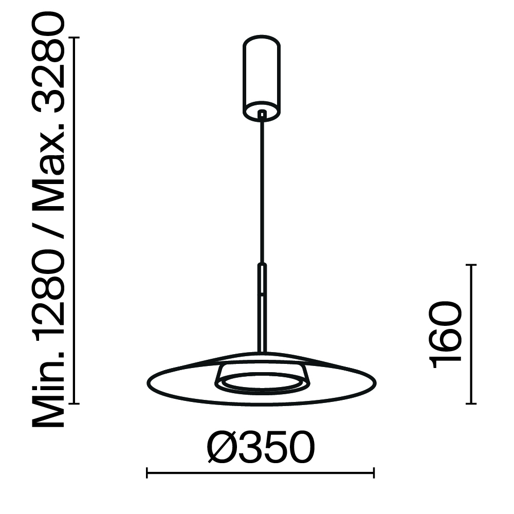 Подвесной светильник El 3000К 12Вт Подвесной светильник Maytoni MOD041PL-L15B3K1 — изображение 2