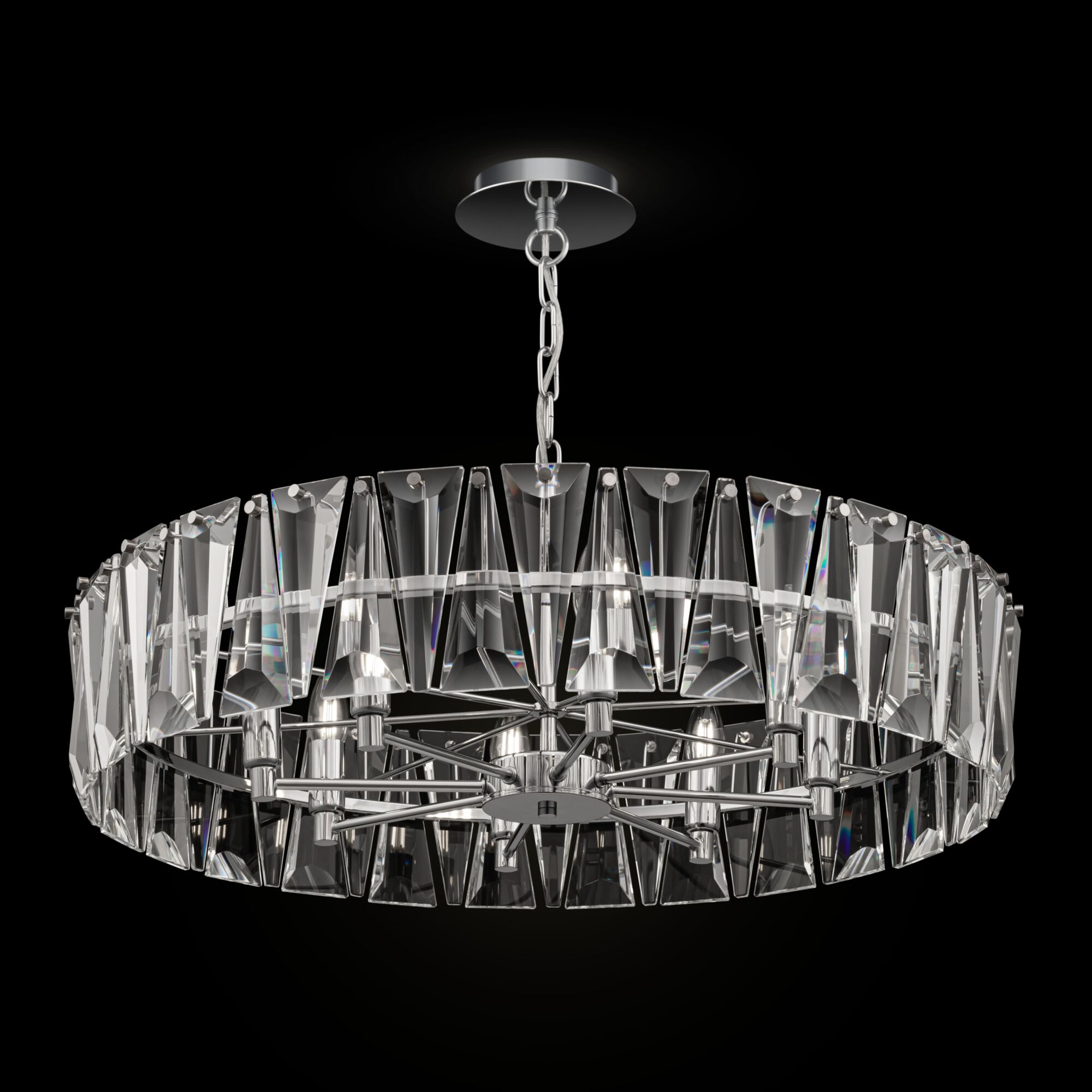 Подвесной светильник Puntes E14х8 Подвесной светильник Maytoni MOD043PL-08CH — изображение 4