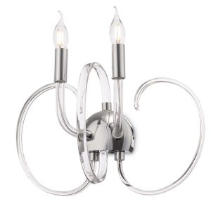 Настенный светильник (бра) Atlanta E14х2 40Вт Настенный светильник (бра) Maytoni MOD051WL-02TR