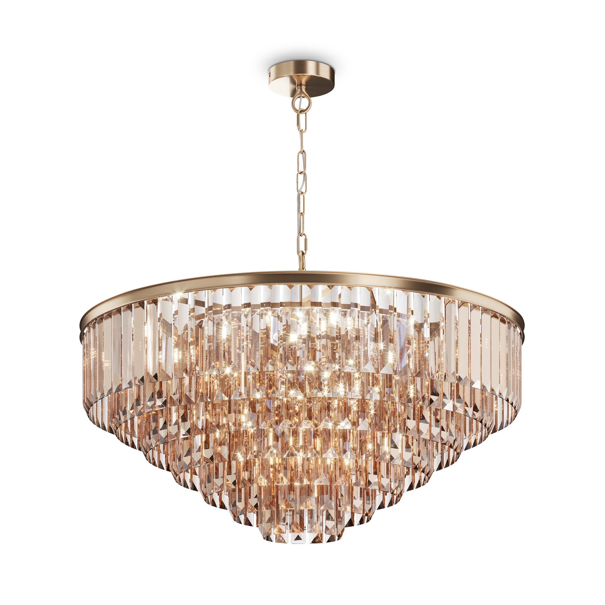 Подвесной светильник Revero E14х16 Подвесной светильник Maytoni MOD085PL-16G