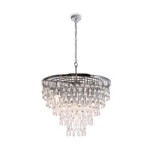 Подвесной светильник Linn E14x9 Подвесной светильник Maytoni MOD091PL-09CH