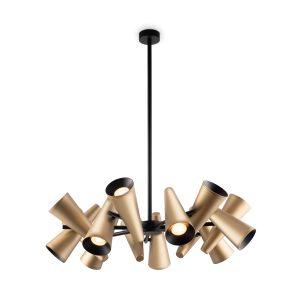 Подвесной светильник Giro GU10х14 Подвесной светильник Maytoni MOD095PL-14BS