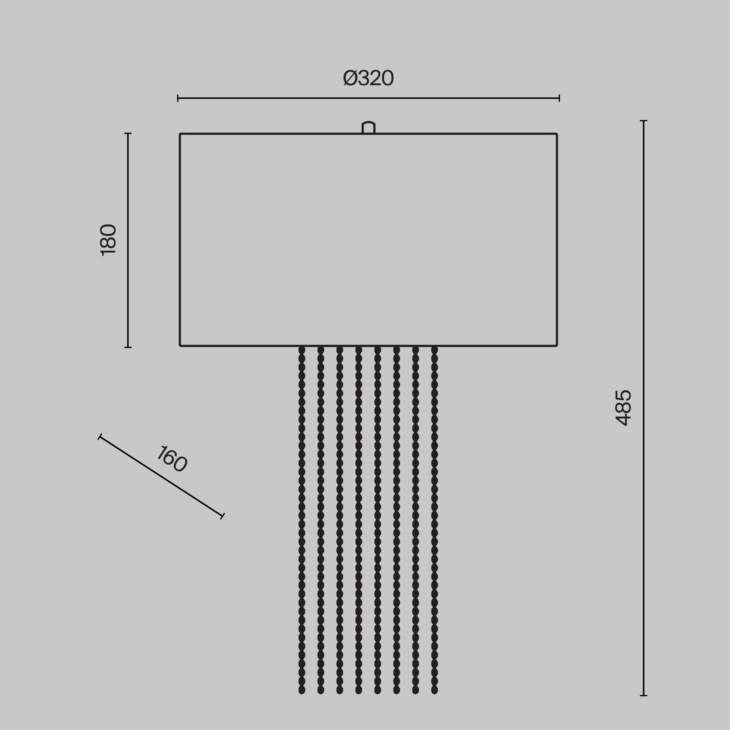 Настенный светильник (бра) Impressive E14х1 40Вт Настенный светильник (бра) Maytoni MOD151WL-01G
