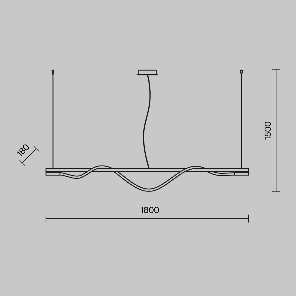 Подвесной светильник Tau 3000K 21Вт Подвесной светильник Maytoni MOD166PL-L20G3K — изображение 2