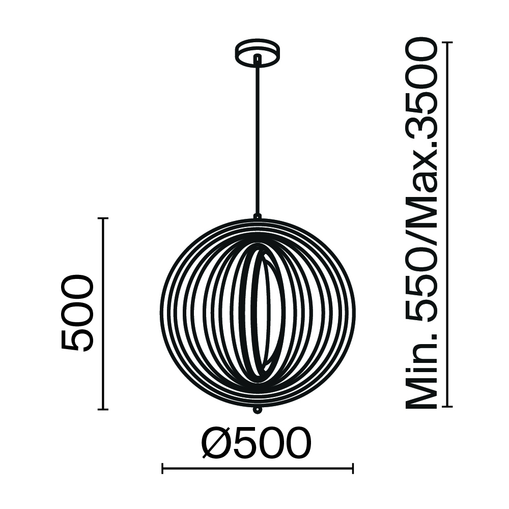 Подвесной светильник Roots E27х1 Подвесной светильник Maytoni MOD197PL-01W1 — изображение 2