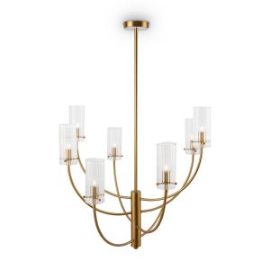 Подвесной светильник Arco G9х8 Подвесной светильник Maytoni MOD223PL-08BS