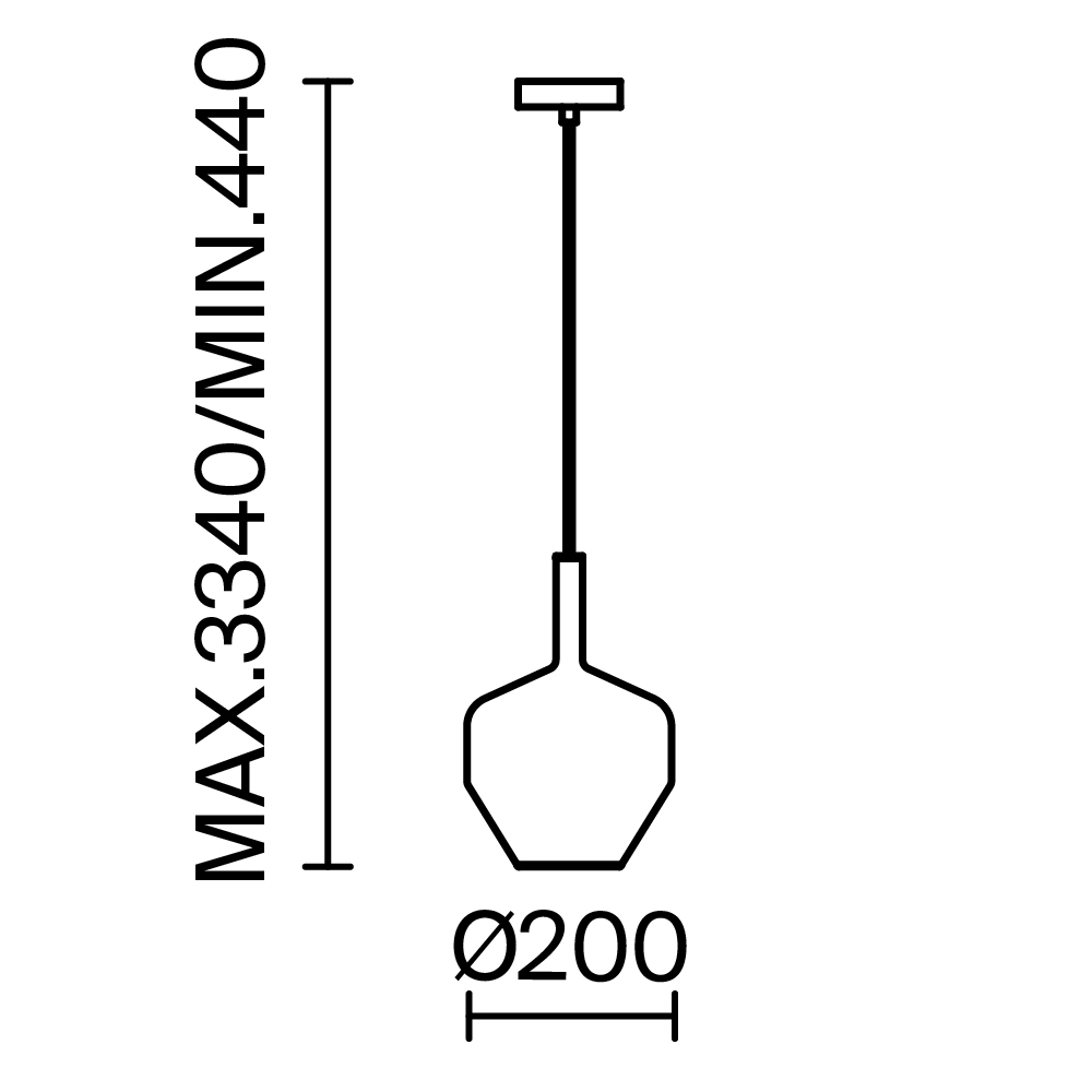 Подвесной светильник Duality E27х1 Подвесной светильник Maytoni MOD271PL-01B4 — изображение 3