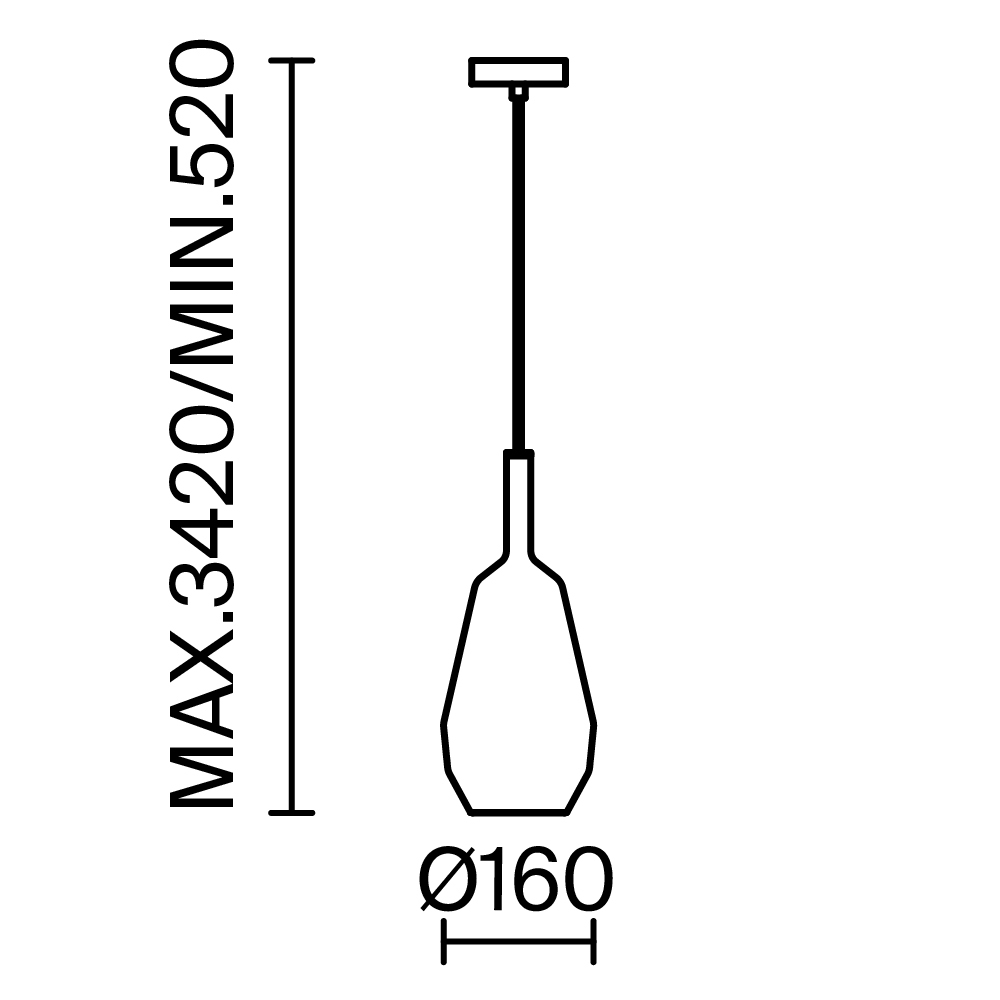 Подвесной светильник Duality E27х1 Подвесной светильник Maytoni MOD271PL-01B8 — изображение 4