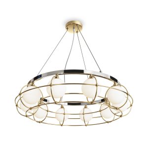 Подвесной светильник Carcass G9х10 Подвесной светильник Maytoni MOD312PL-10GCH