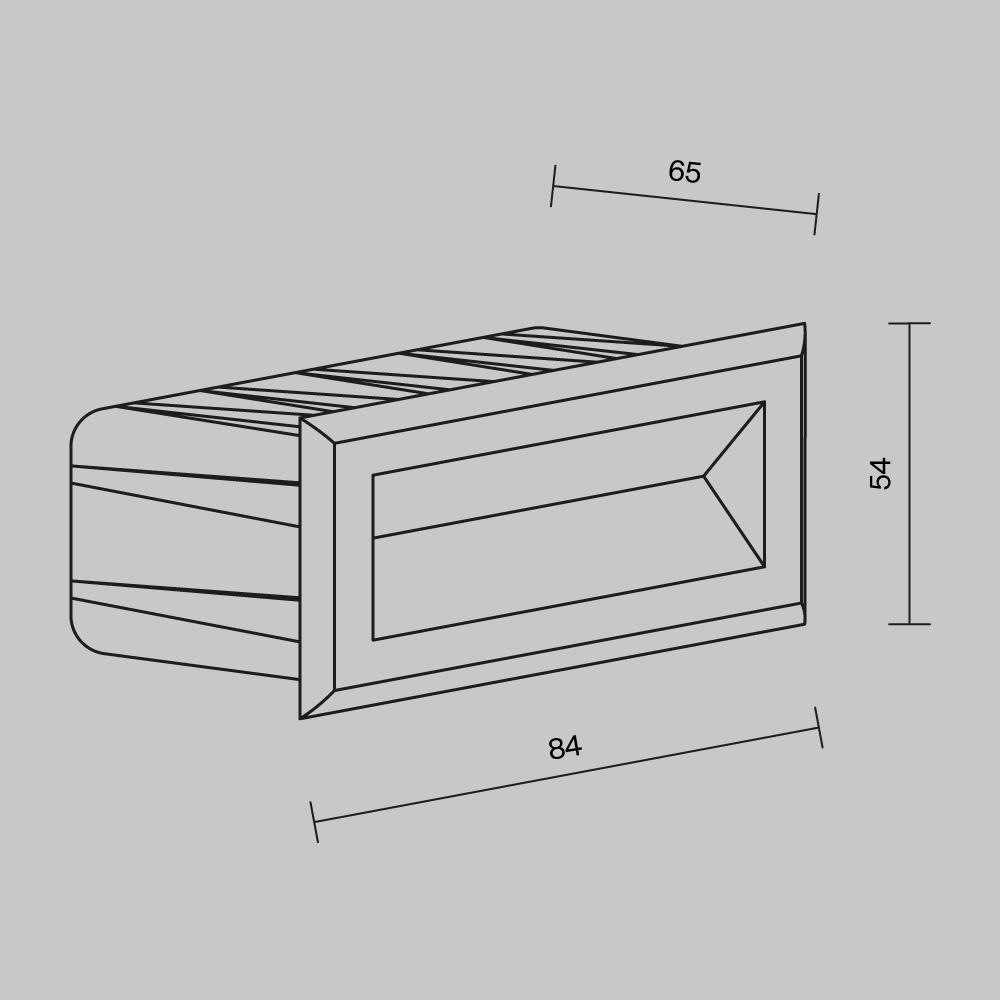 Подсветка для лестниц Bosca 3000К 3Вт IP 65 Подсветка для лестниц Outdoor O045SL-L3B3K — изображение 2