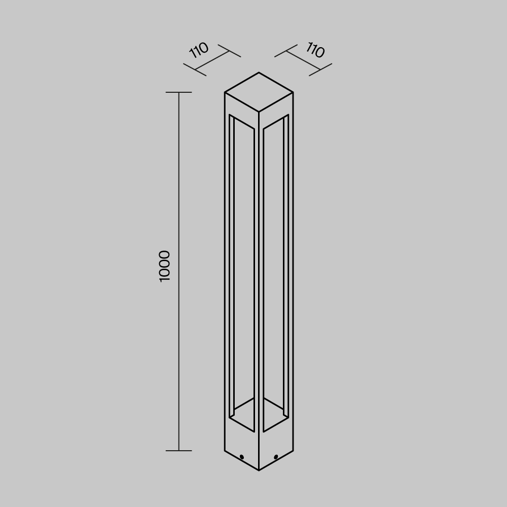 Ландшафтный светильник Elbe 3000К 10Вт IP 65 Ландшафтный светильник Outdoor O424FL-L10GF — изображение 2