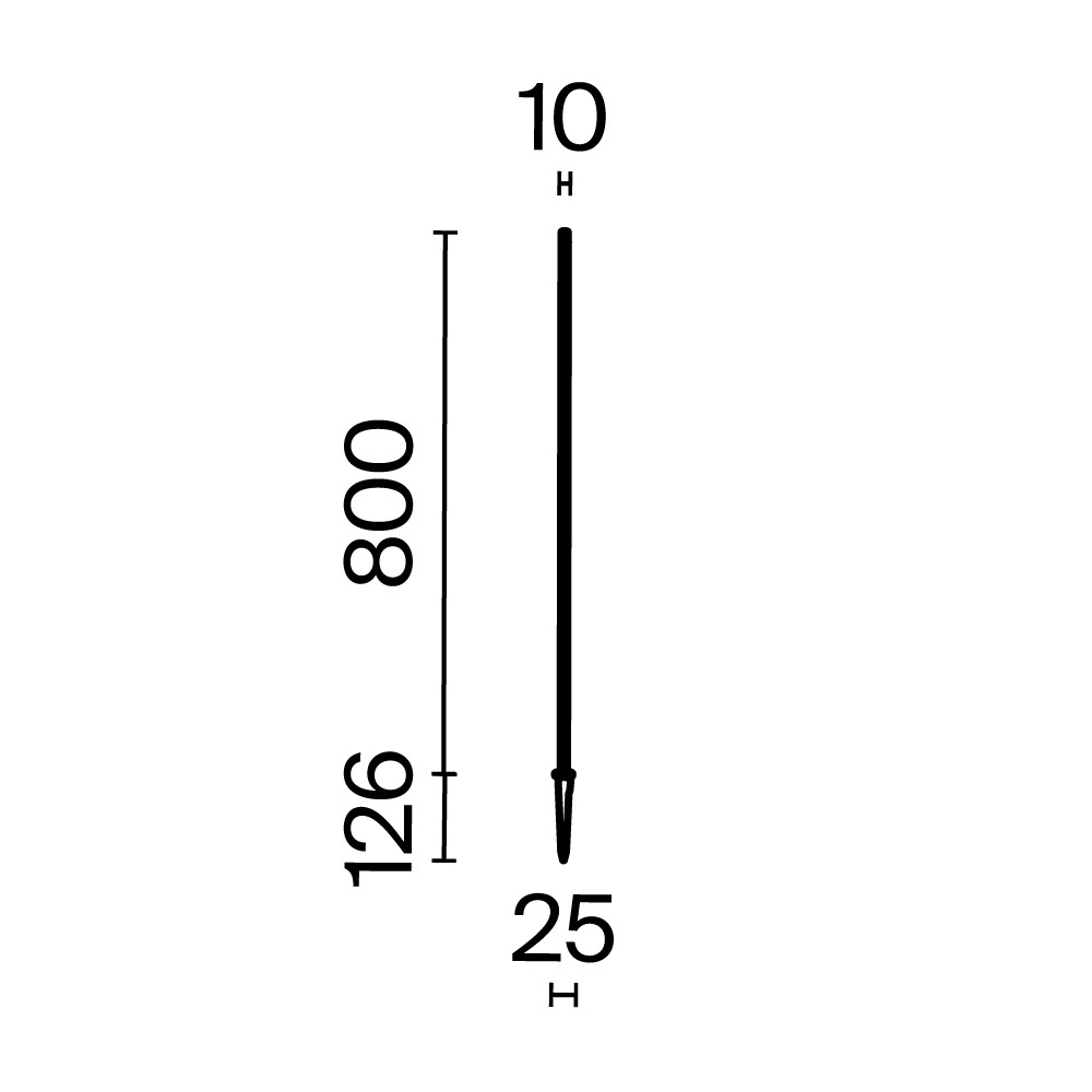 Ландшафтный светильник Spear 3000K 1Вт 24В IP 65 Ландшафтный светильник Outdoor O441FL-L1GF3K1 — изображение 2