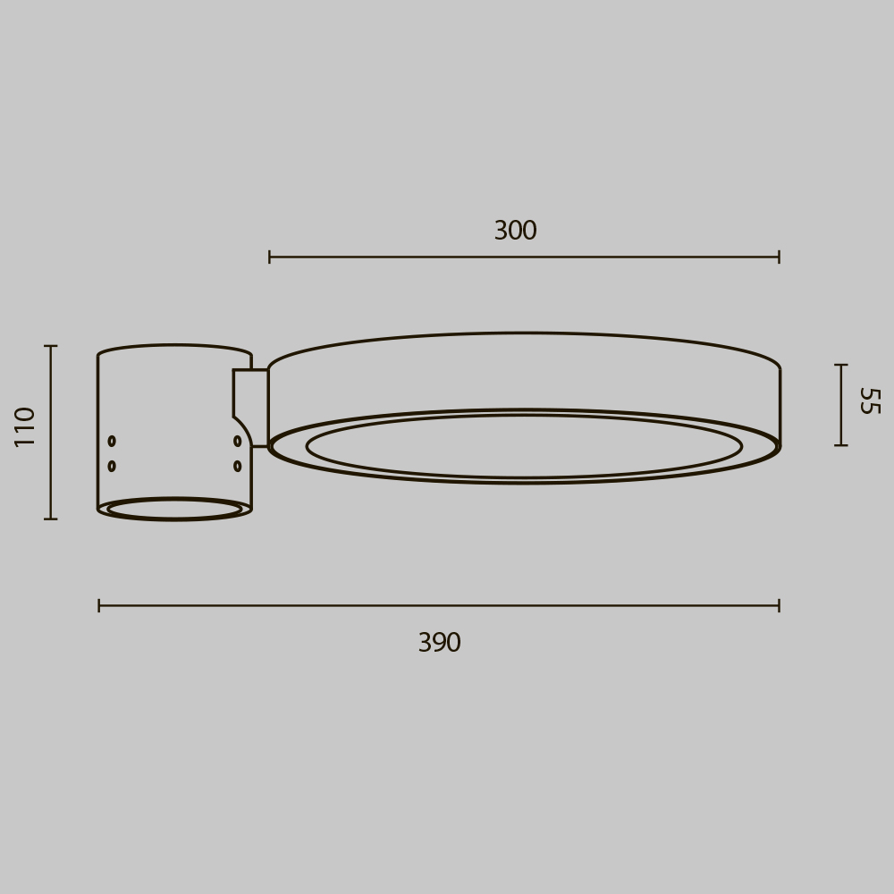 Парковый светильник Dion 3000К 50Вт IP 65 Парковый светильник Outdoor O472H-L50GF3K — изображение 4