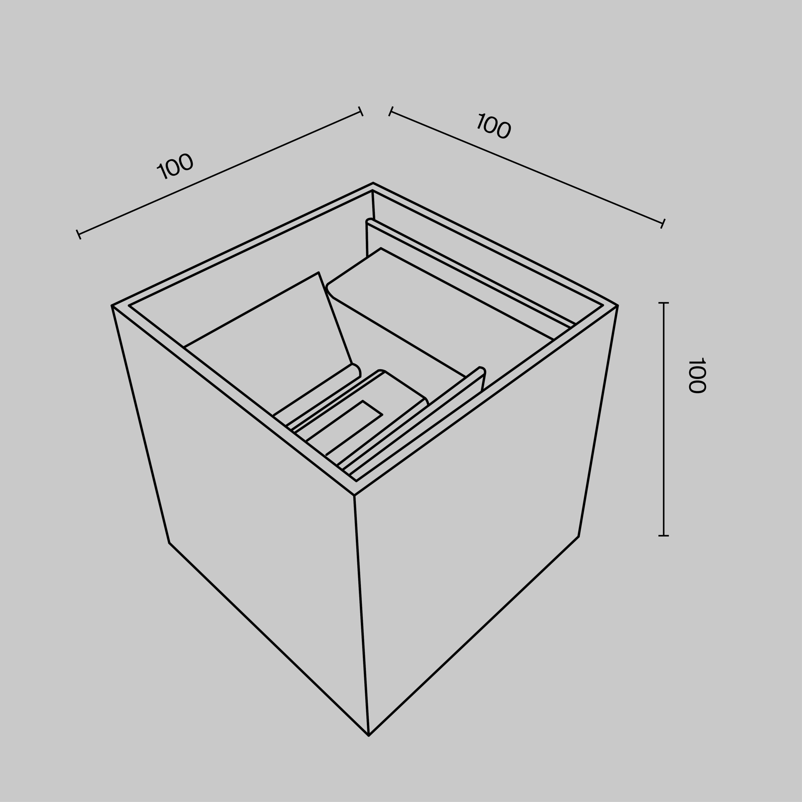 Архитектурная подсветка Fulton 3000К 6Вт IP 54 Архитектурная подсветка Outdoor O572WL-L6GR — изображение 2