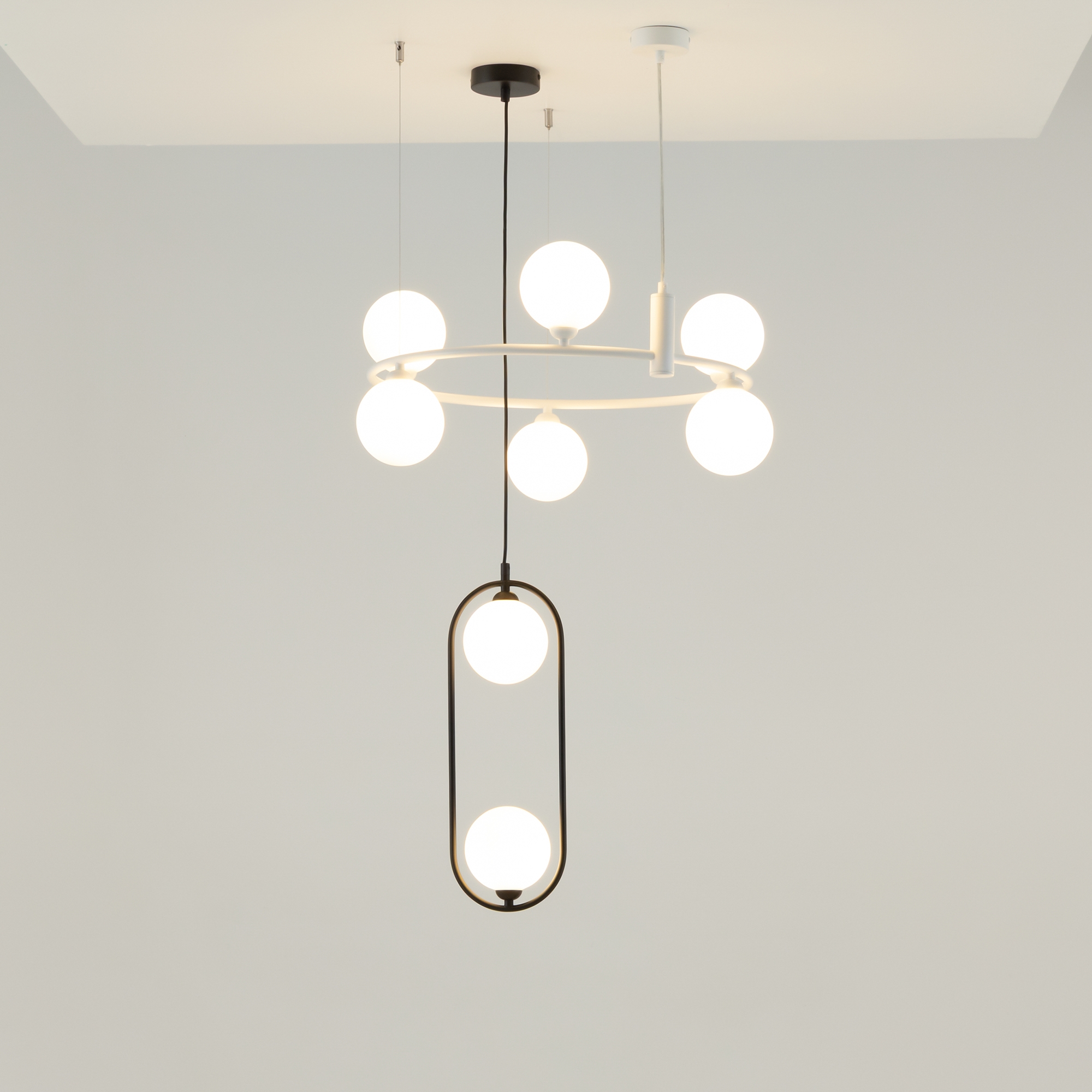 Подвесной светильник Ring G9х6 Подвесной светильник Maytoni MOD013PL-06W — изображение 2