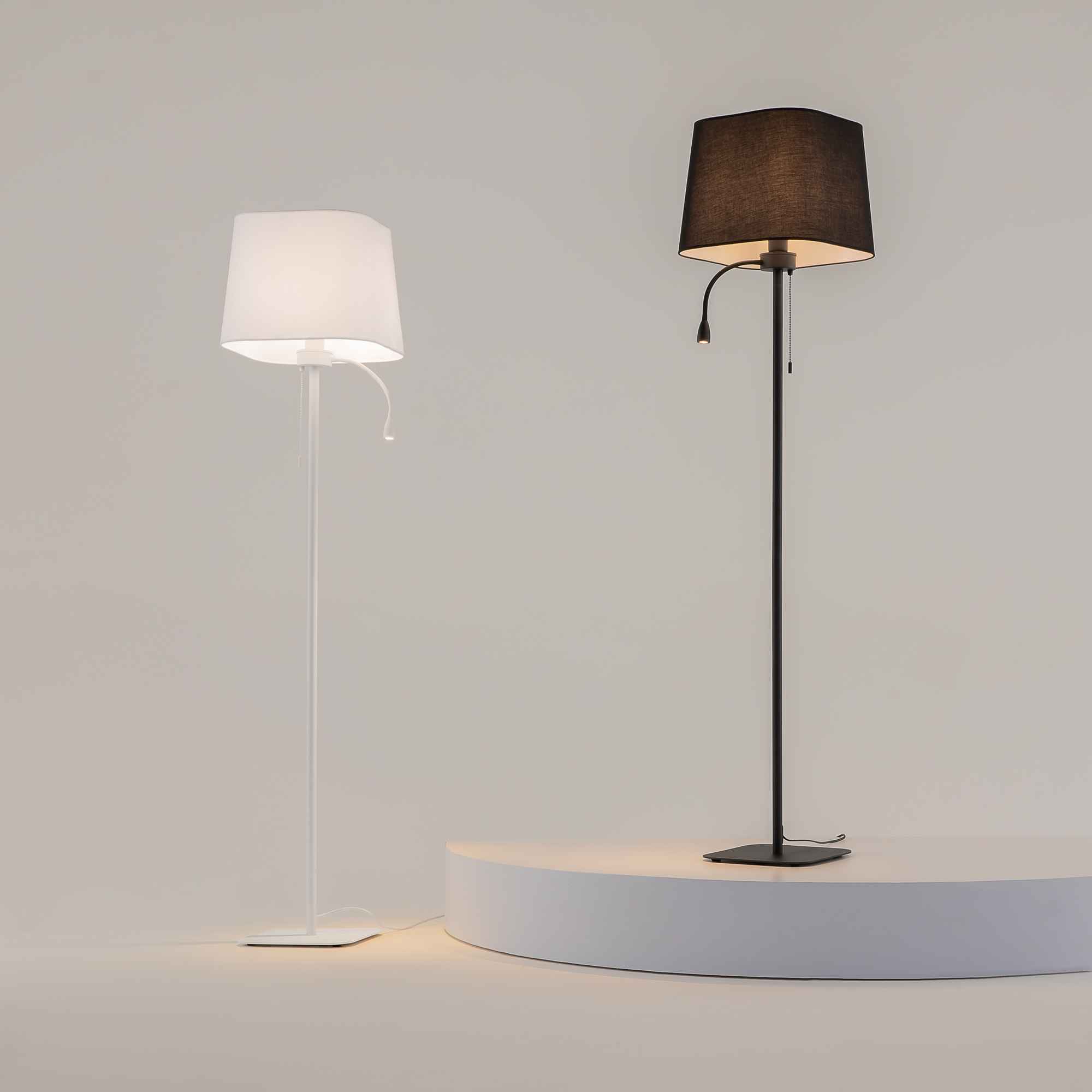 Напольный светильник (торшер) Farel E27х1 60Вт Напольный светильник (торшер) Maytoni Z001FL-L3W-1W — изображение 3