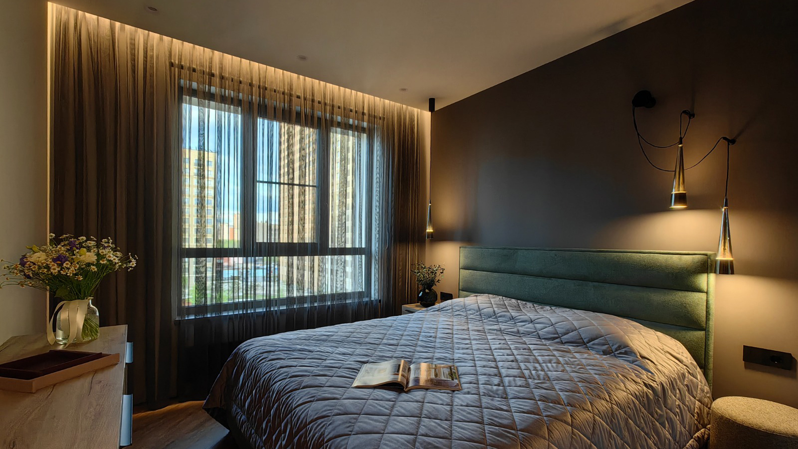 Подвесной светильник Sintesi 3000К 12Вт Подвесной светильник Maytoni P090PL-L12CH3K — изображение 2