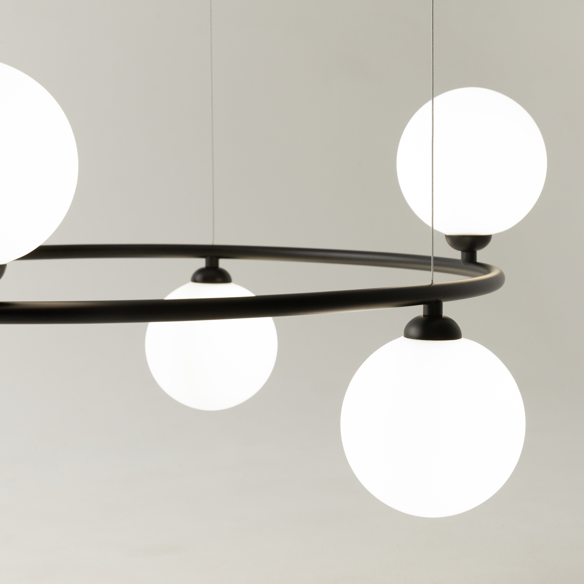 Подвесной светильник Ring G9х6 Подвесной светильник Maytoni MOD013PL-06B — изображение 4