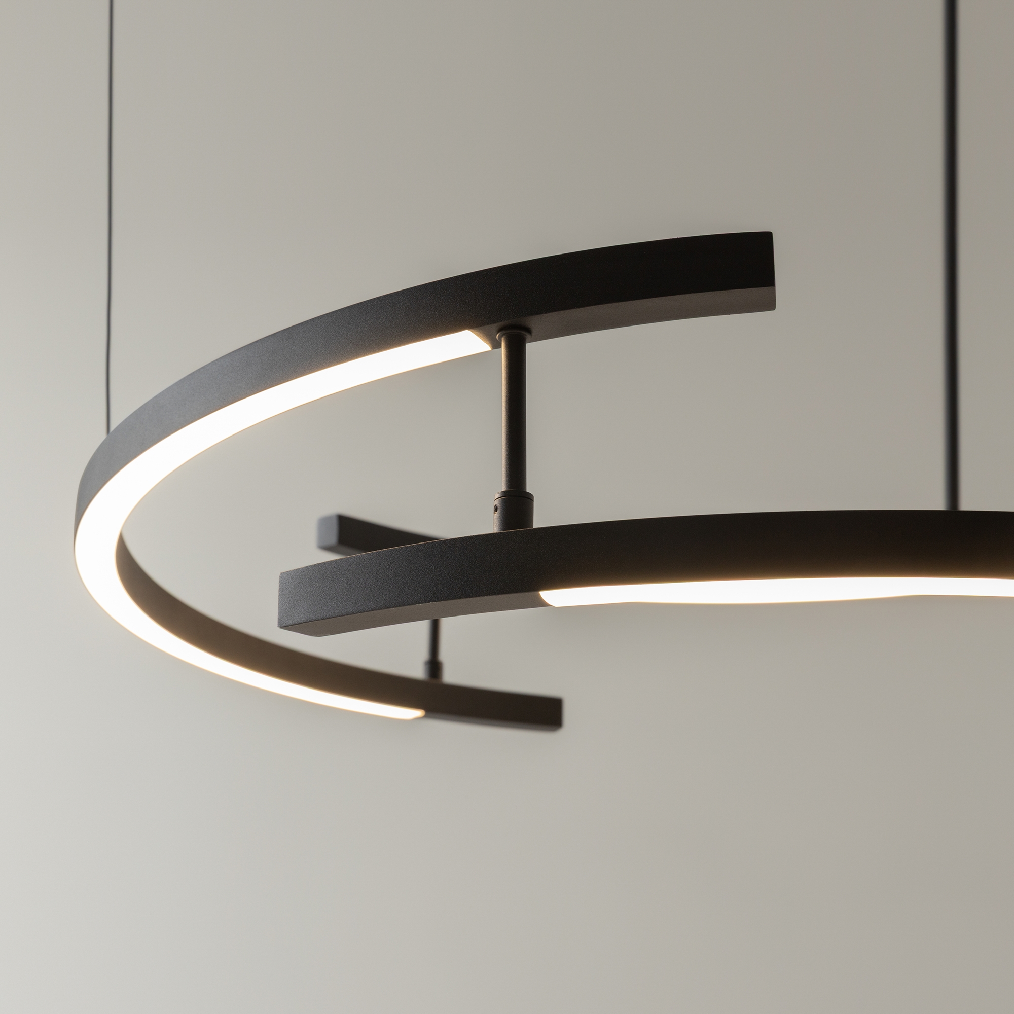 Подвесной светильник Line 3000-4000К 45Вт Подвесной светильник Maytoni MOD016PL-L52BK — изображение 4