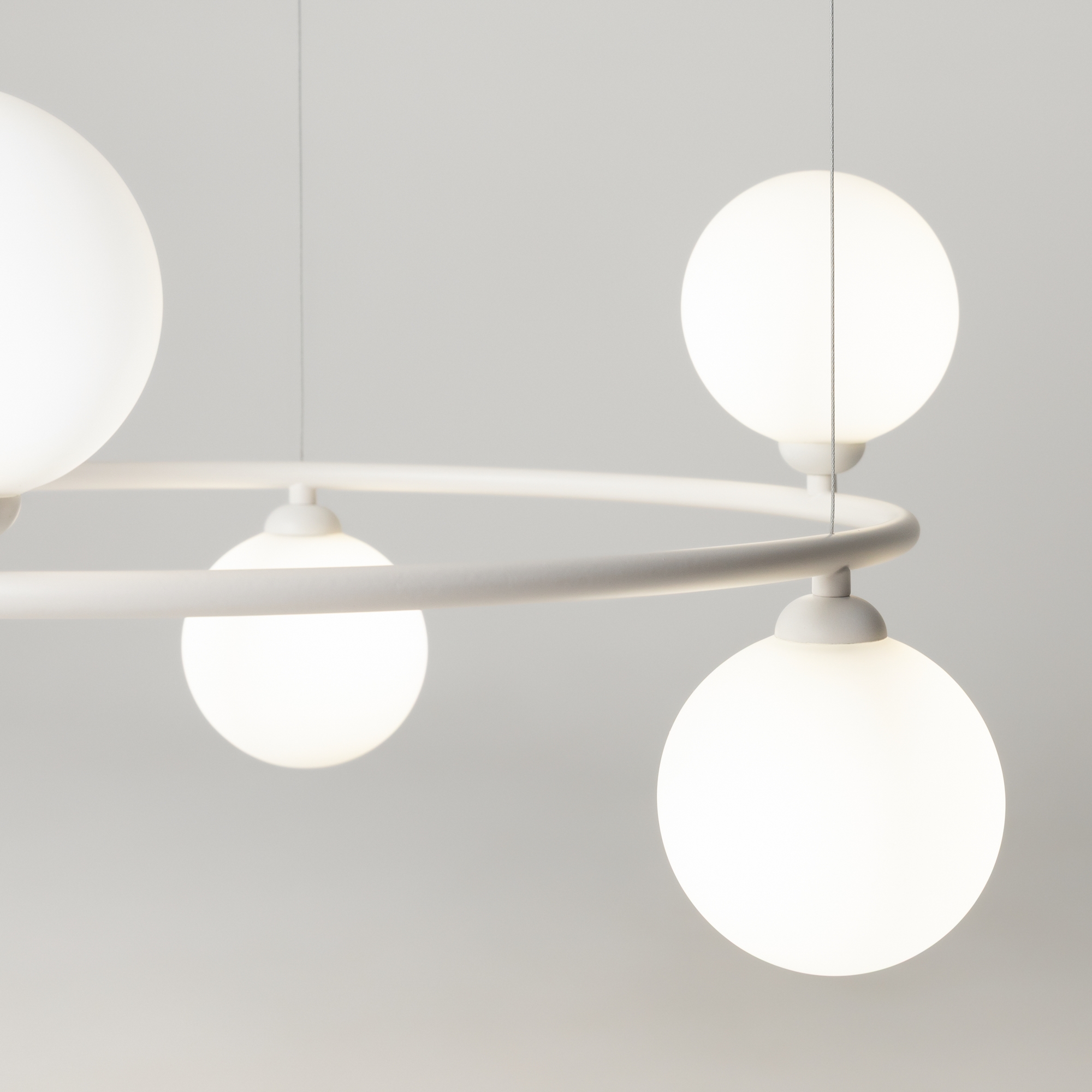 Подвесной светильник Ring G9х6 Подвесной светильник Maytoni MOD013PL-06W — изображение 3