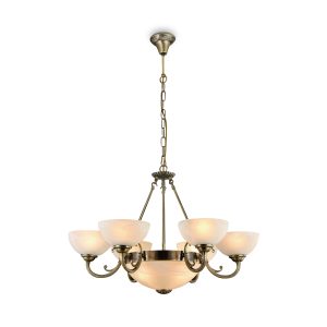 Серия Herbert выполнена в классическом стиле. Бронзовая арматура изделий прекрасно сочетается с плафонами из матового стекла. Светильники Herbert станут прекрасным дополнением как жилых