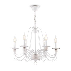 Серия светильников в классическом стиле. Подсвечники и основание для крепления рожков выполнены в виде катушек