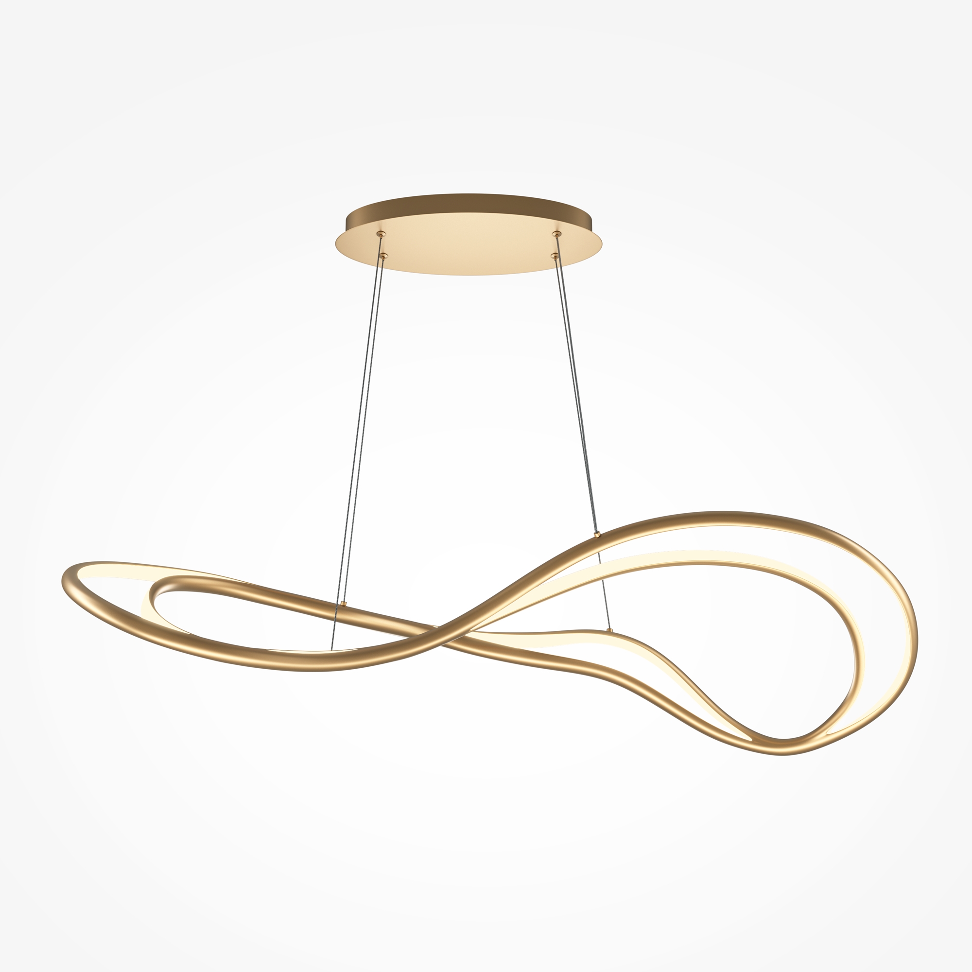 Подвесной светильник Plons 3000К 56Вт Подвесной светильник Maytoni MOD283PL-L65BS3K — изображение 3