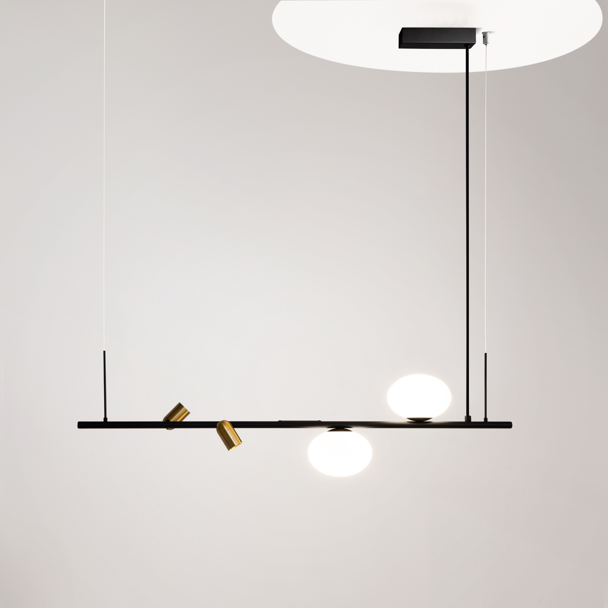 Подвесной светильник Inversio G9х2 Подвесной светильник Maytoni MOD350PL-02BBS — изображение 4