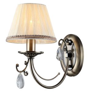 Настенный светильник (бра) Soffia E14х1 40Вт Настенный светильник (бра) Maytoni RC093-WL-01-R