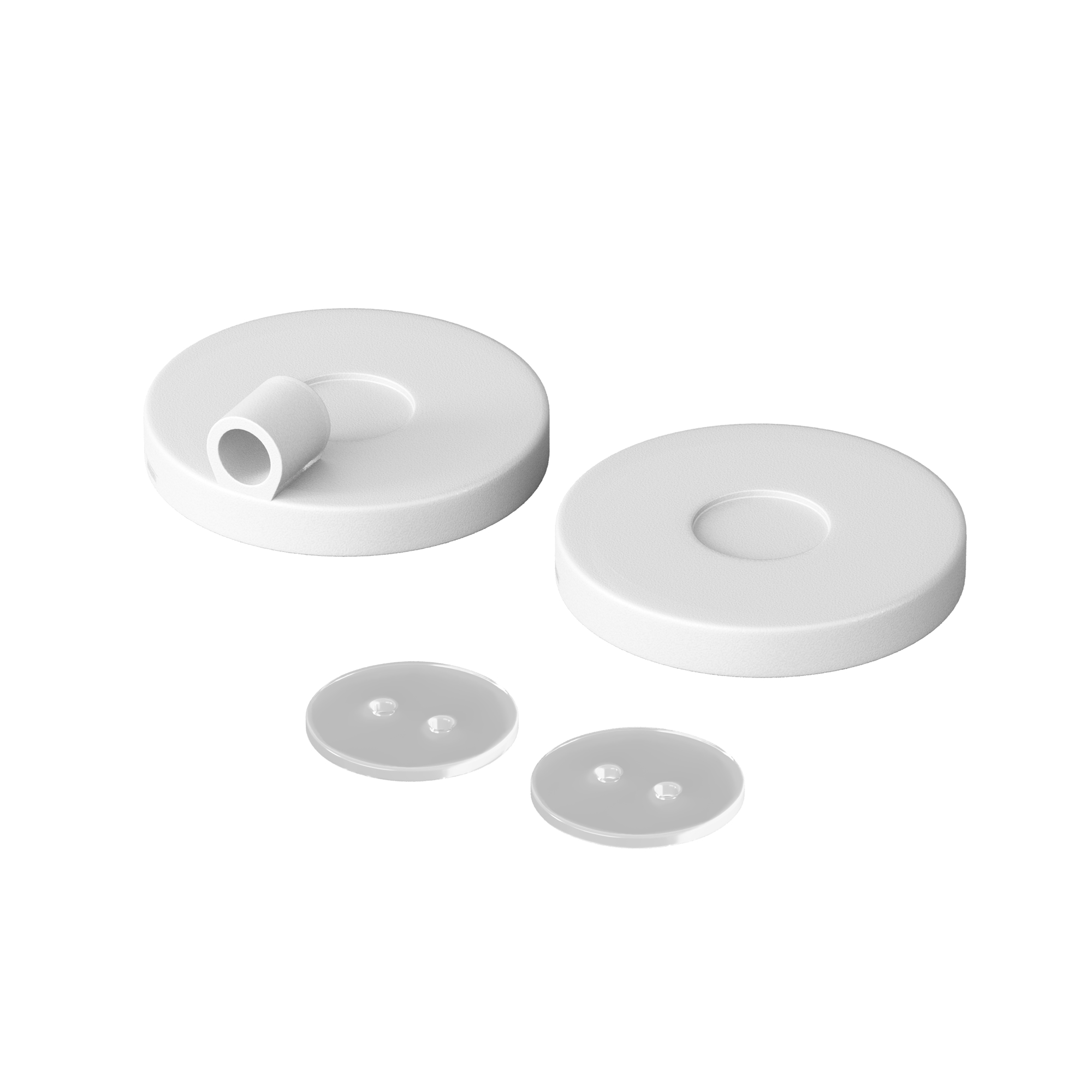 Комплект силиконовых заглушек боковой Nemo D25 Комплектующие для гибкого неона Led Strip 201143