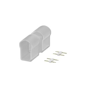 Двусторонний коннектор (выход прямой) для гибкого неона AC220V 25x13 мм Комплектующие для гибкого неона Led Strip 201238