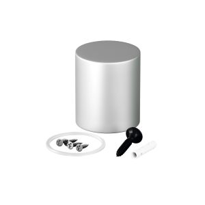 Торцевая металлическая заглушка Nemo D25 серебро Комплектующие для гибкого неона Led Strip 20316