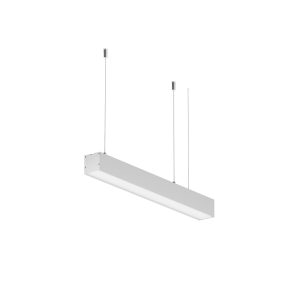 Линейный светильник подвесной 3000K 50x50 (Серебро