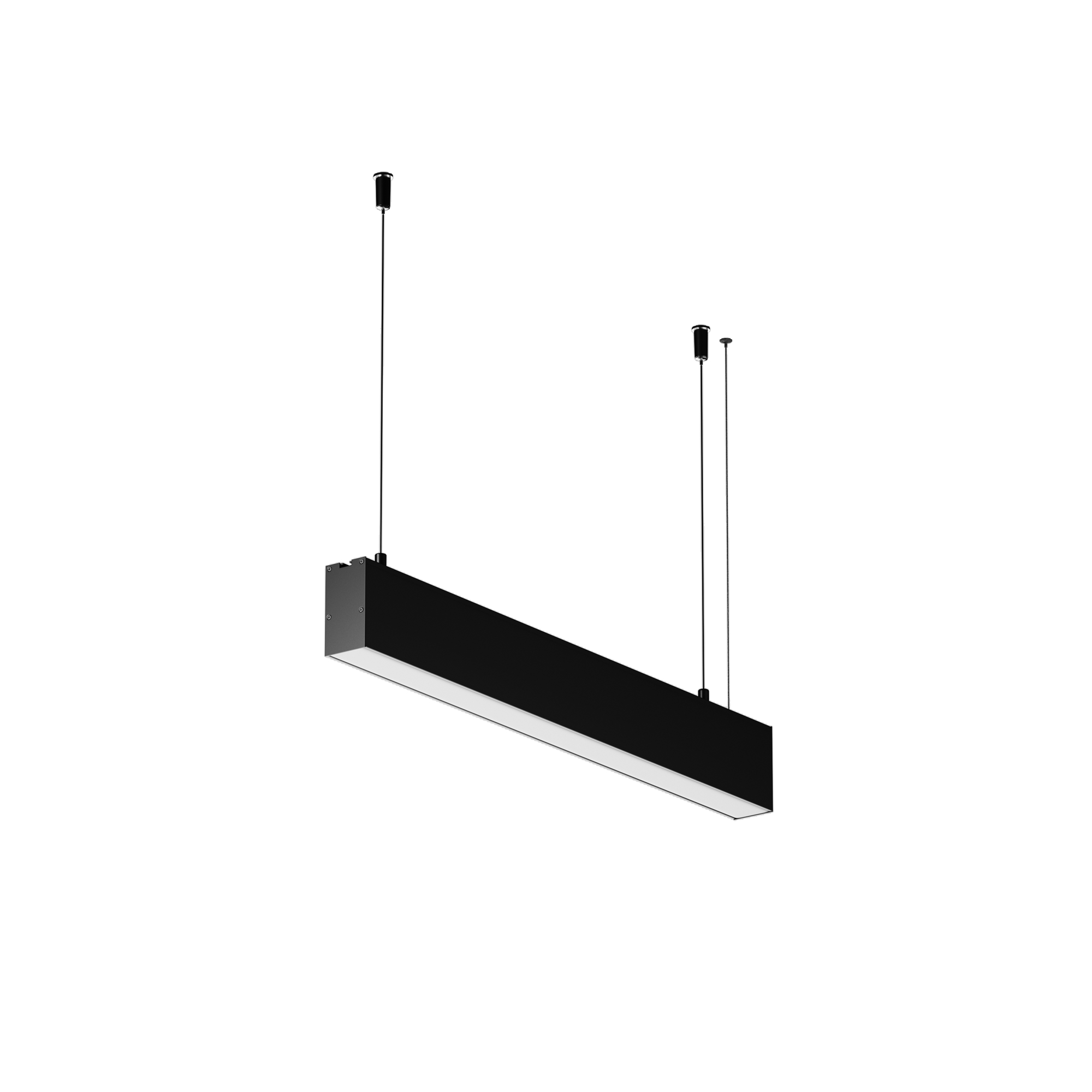 Линейный светильник подвесной 4000K 35x67 ( Черный