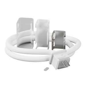 Коннектор питания для гибкого неона 17x12 мм (выход прямой) Комплектующие для гибкого неона Led Strip 432012