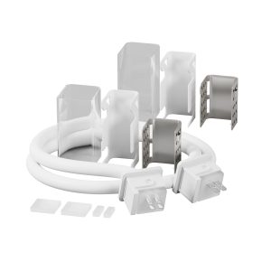 Двусторонний коннектор питания с проводом (30 см) для гибкого неона 17x12 мм Комплектующие для гибкого неона Led Strip 432013