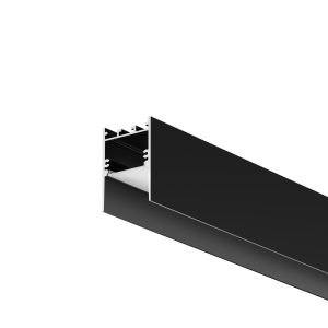 Алюминиевый профиль накладной-подвесной 35x51 (Черный