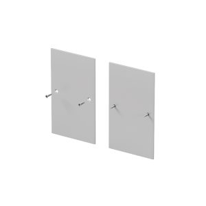 Комплект заглушек (для профиля 65×42) 2 шт.