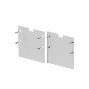 Комплект заглушек (для профиля 59×59) 2 шт.