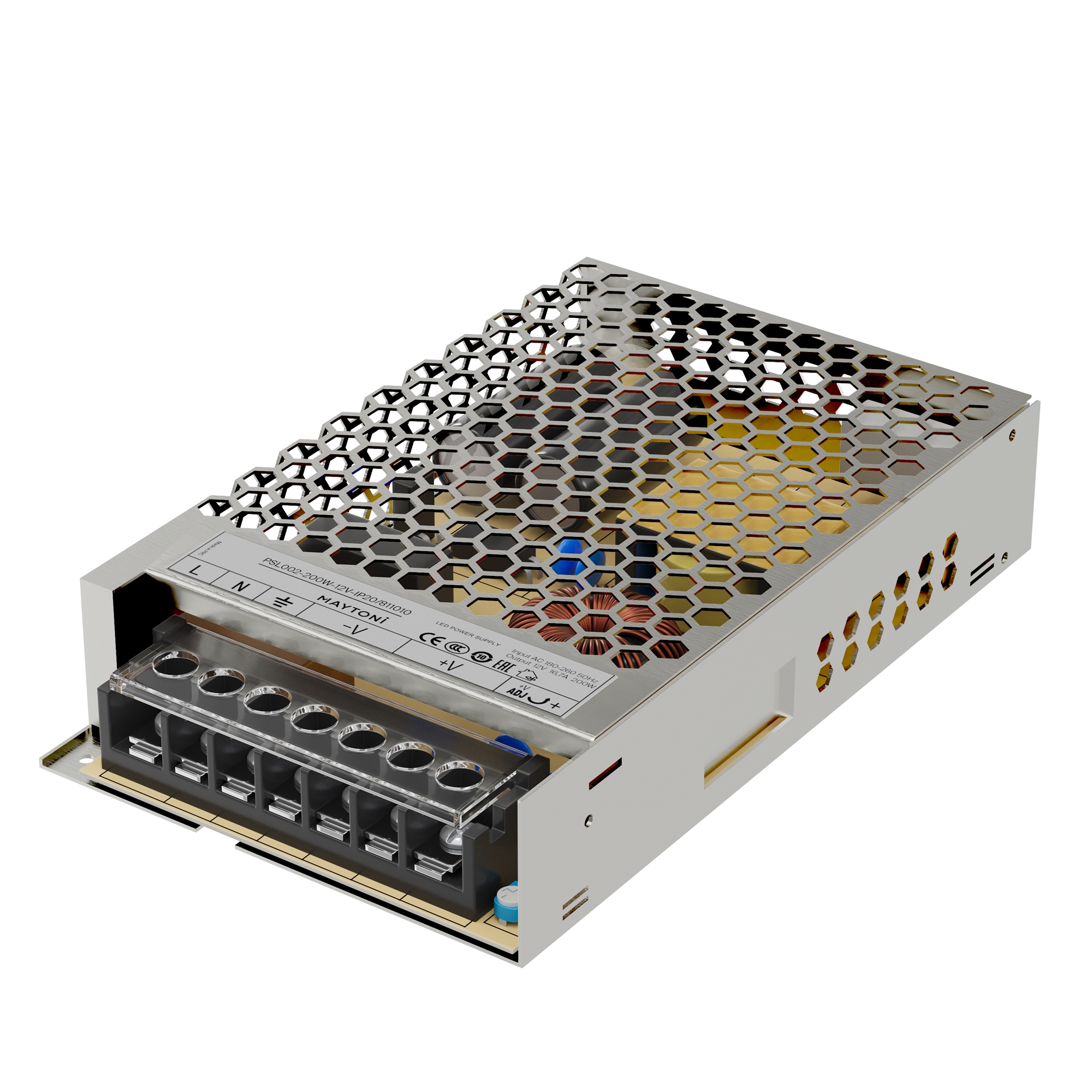 Источник напряжения PSL002 12В 200Вт IP 20 811010 Источник напряжения Led Strip 811010