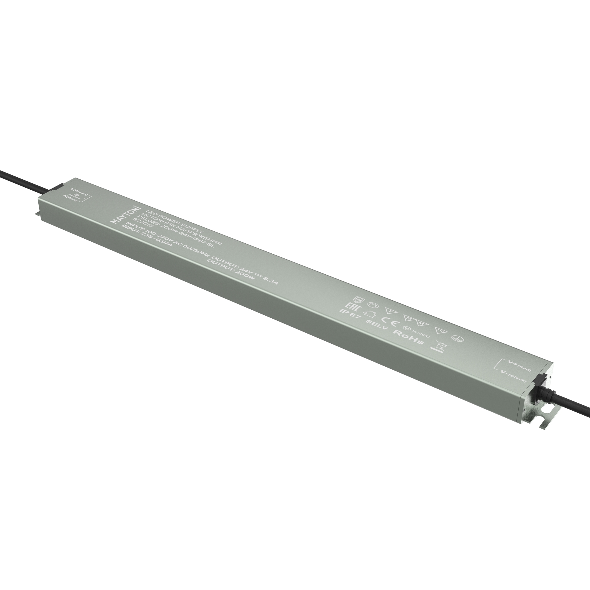Источник напряжения PSL023 24В 200Вт IP 67 822013 Источник напряжения Led Strip 822013