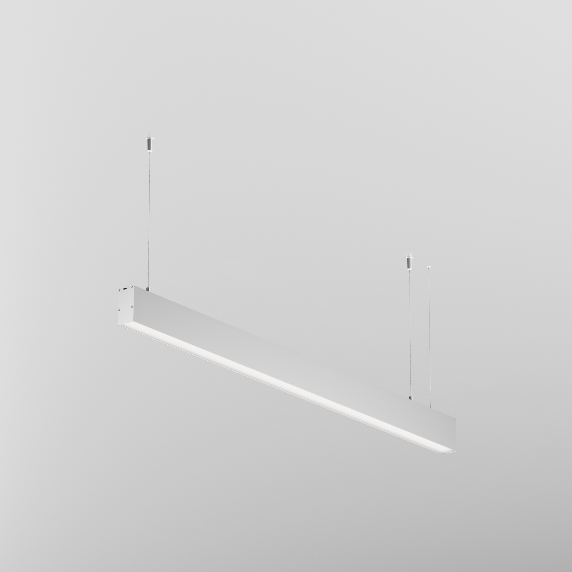 Линейный светильник подвесной 3000K 35x67 (Серебро, 1 м) LL312035 Линейный светильник Technical LL312035 — изображение 3
