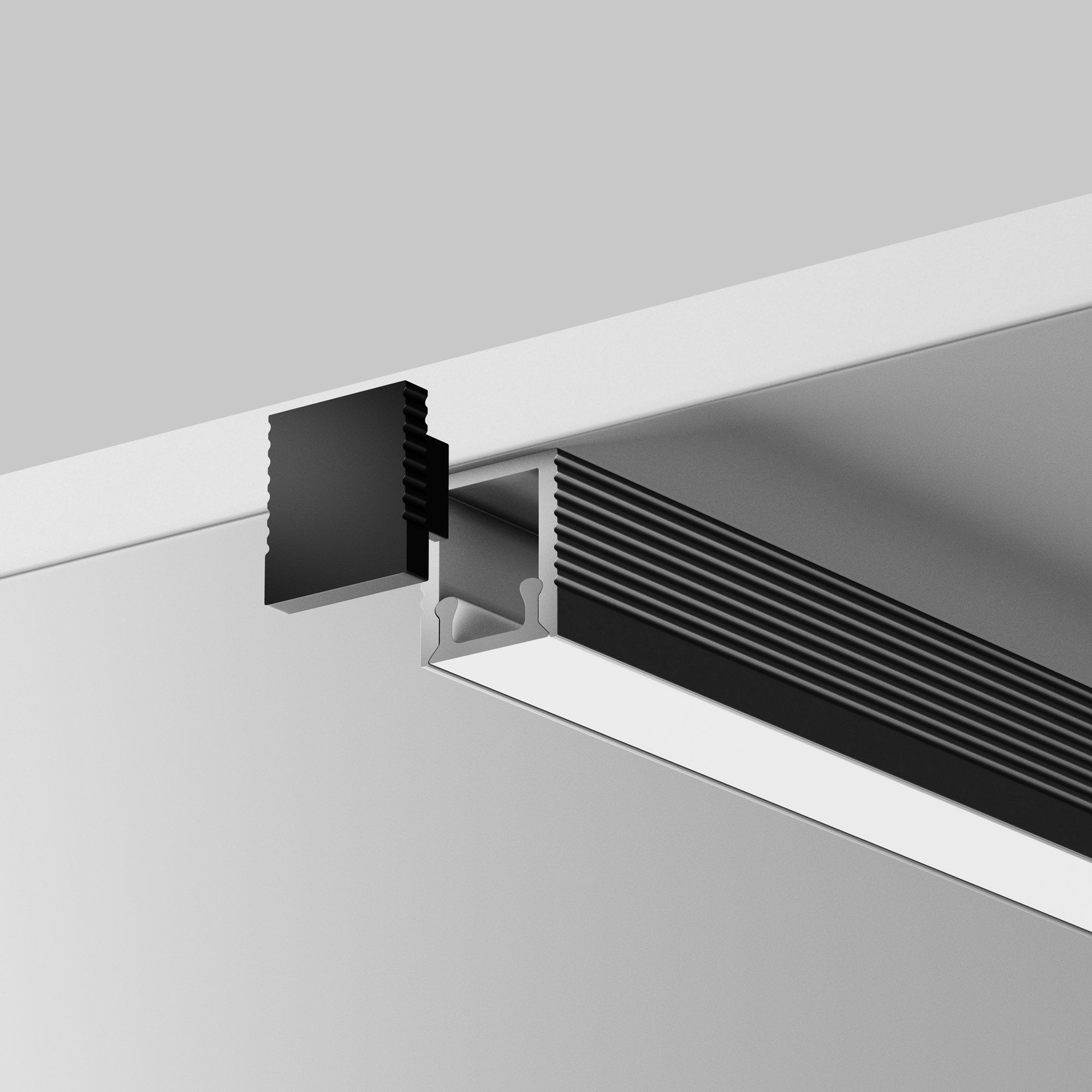 Комплект заглушек (для профиля 08×09) 10 шт., ALM-0809-B-EC 642017 Комплектующие для профиля Led Strip 642017 — изображение 3