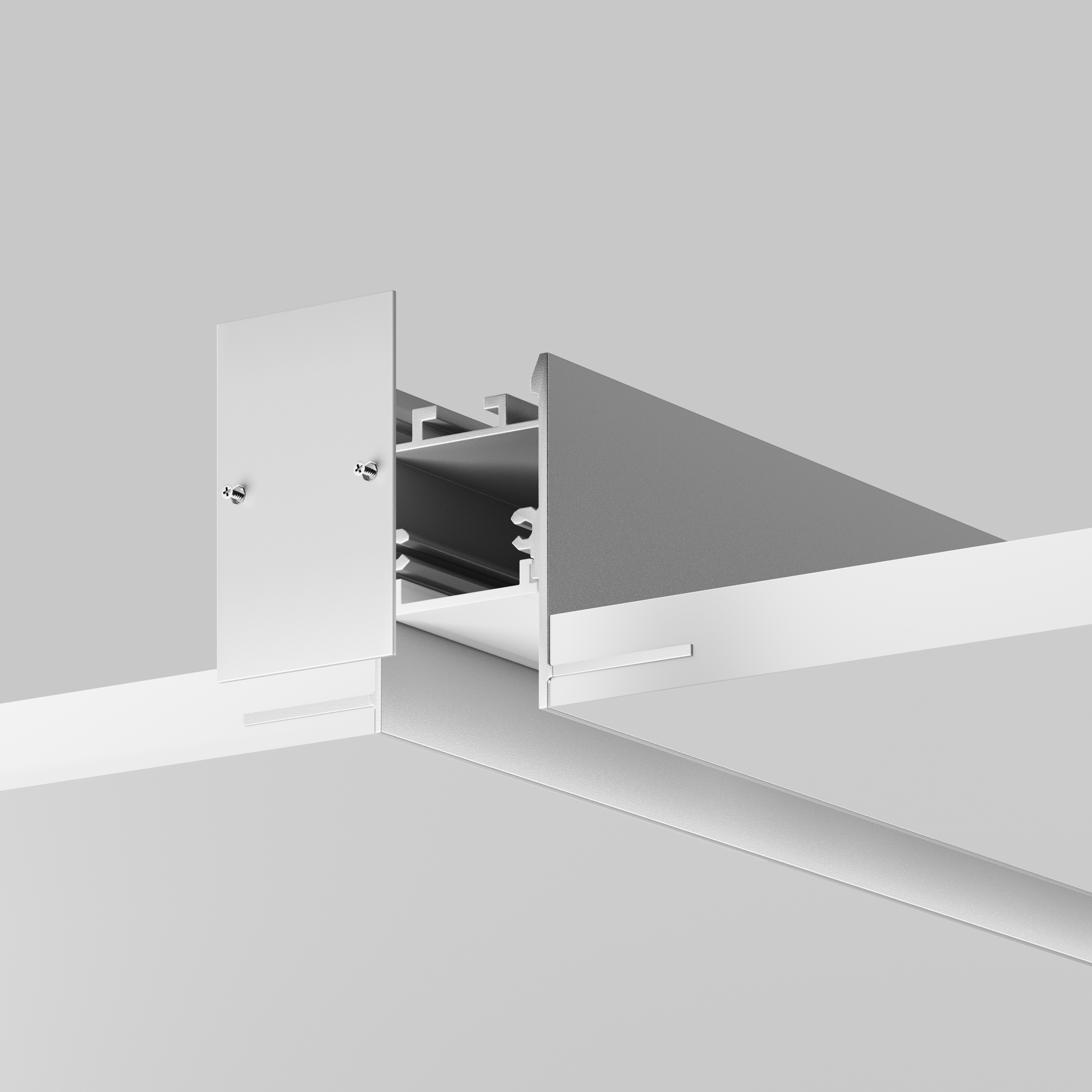 Комплект заглушек (для профиля 65×42) 2 шт., ALM-6542-EC 642056 Комплектующие для профиля Led Strip 642056 — изображение 3