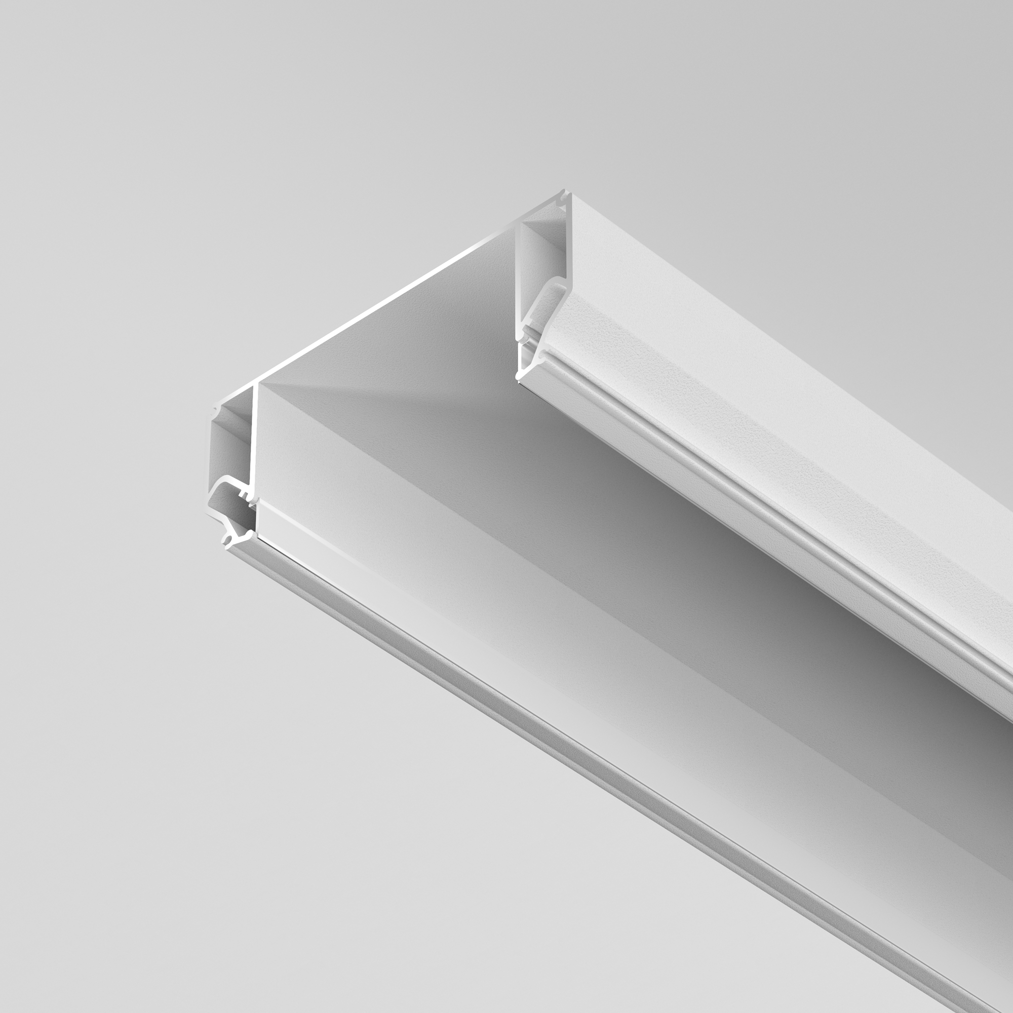 Вставка - заглушка 4м. для профиля ALM-9940-SC Комплектующие для профиля Technical ALM012-SC-W — изображение 3